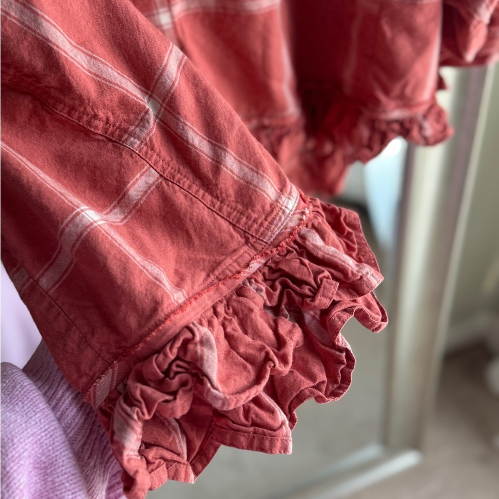 Torrid Festi Ruffle Button Down - image 2